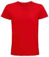 03565 Sol's Pioneer Organic T Shirt Bright Red colour image